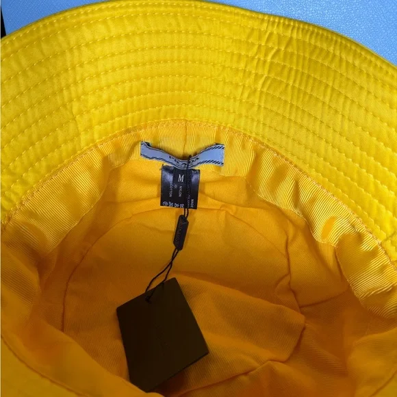 Prada Yellow Bucket Hat - Picture 3 of 4